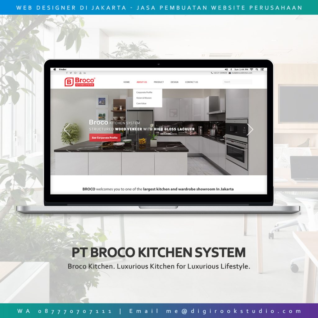 Desain Website Perusahaan